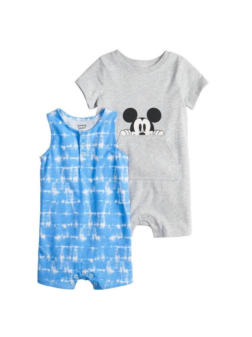Disney's Mickey Mouse Baby Boy Graphic & Printed Rompers by Jumping Beans